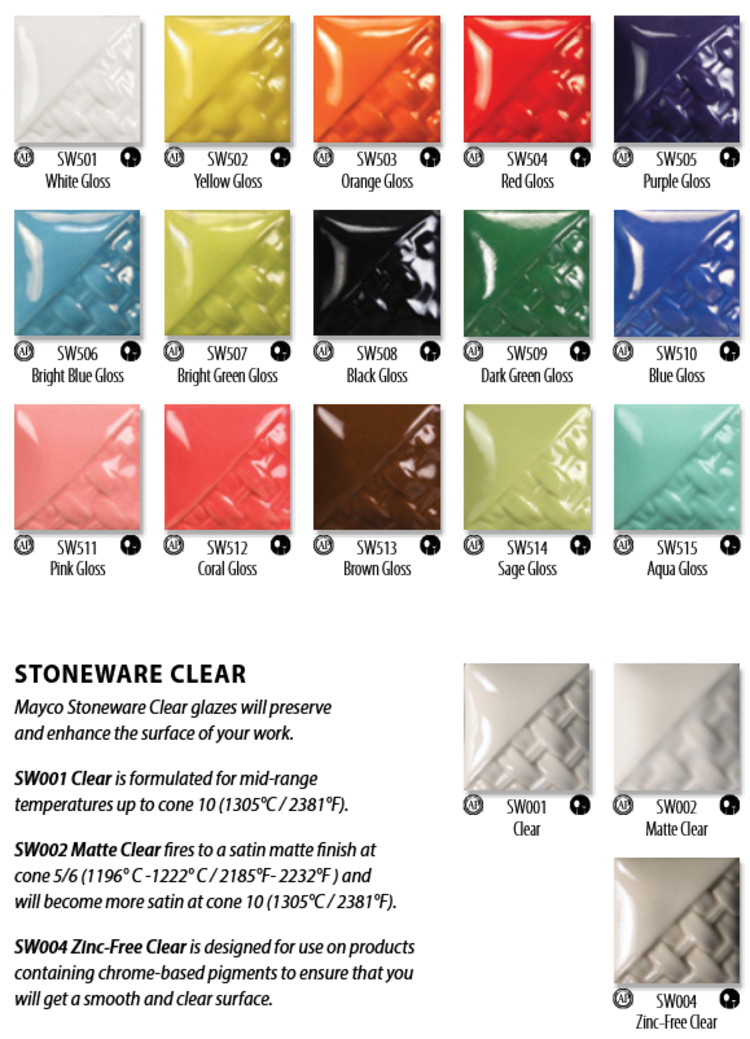 MAYCO Mayco Stoneware Glaze – Pint