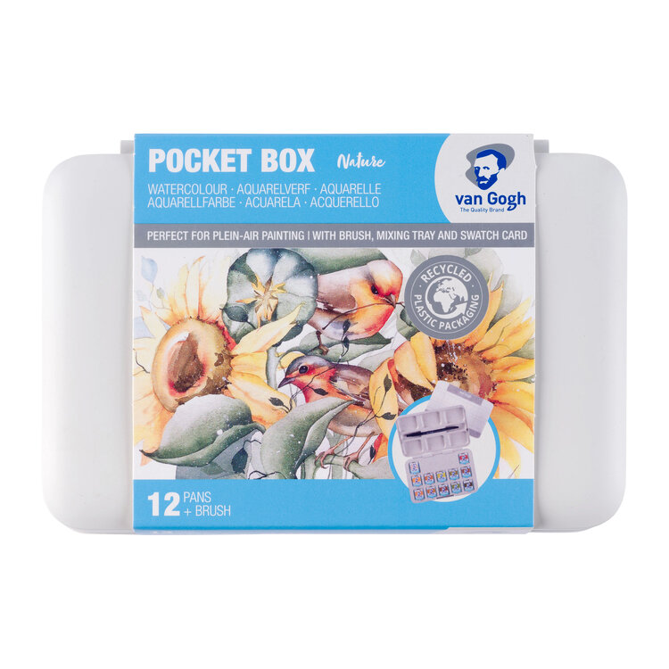 VAN GOGH Van Gogh Watercolor Half Pan Box Set