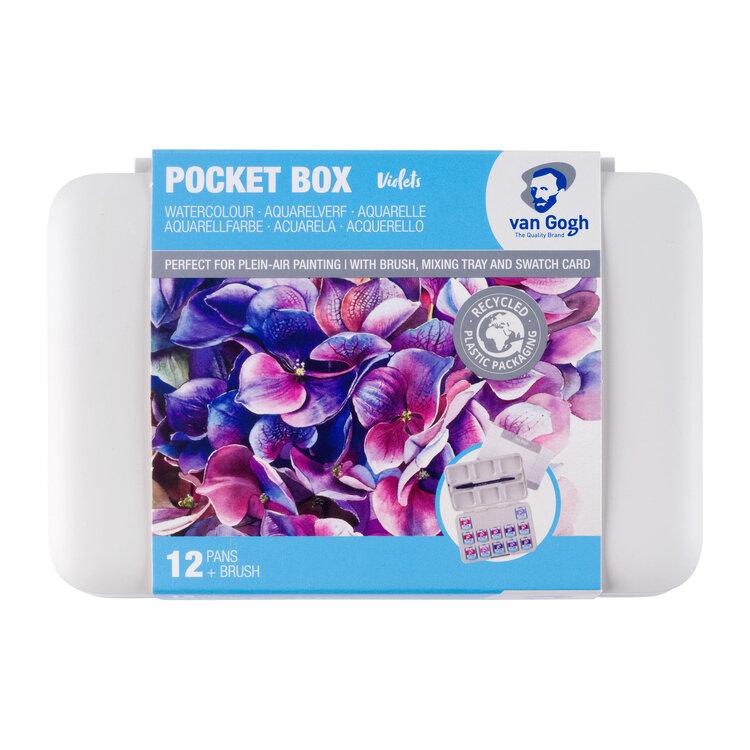VAN GOGH Van Gogh Watercolor Half Pan Box Set