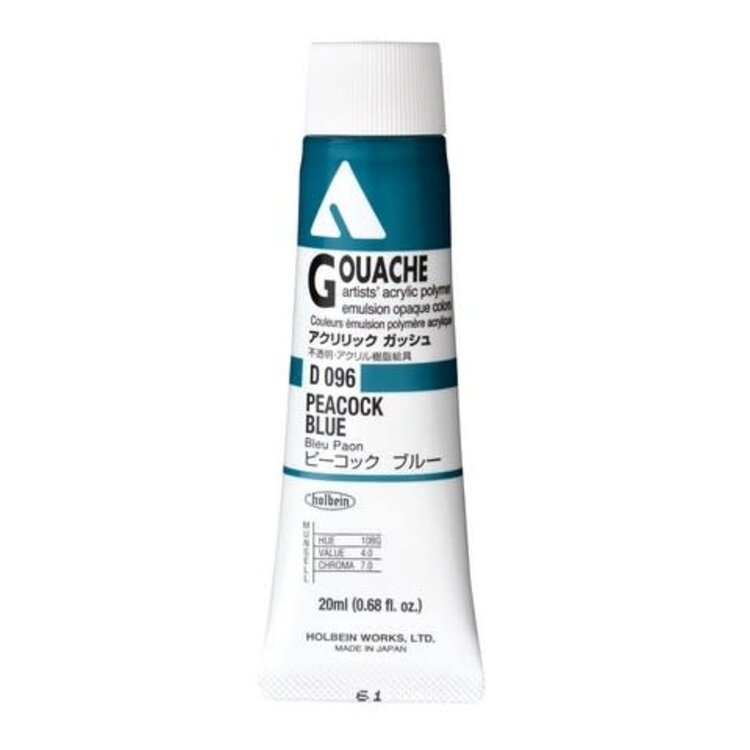 HOLBEIN ARTISTS COLORS Holbein Acryla Gouache Paint 20ml