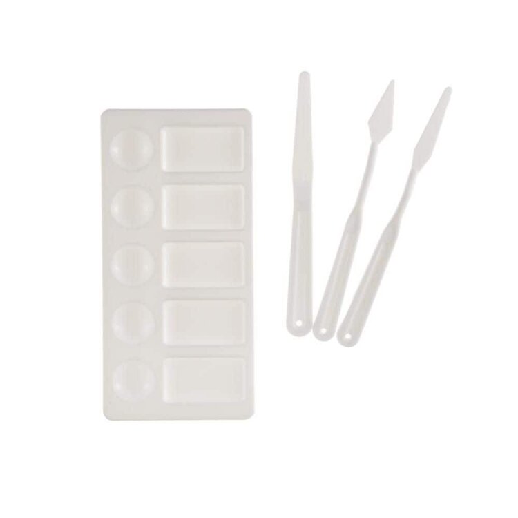 ART ALTERNATIVES Art Alternatives Paint Palette & Palette Knife Set