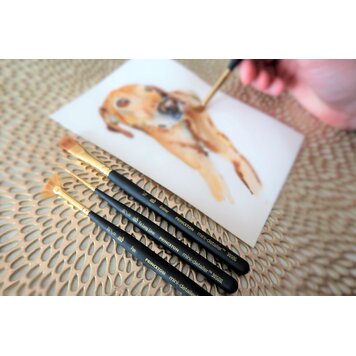 PRINCETON ART & BRUSH CO Mini-Detailer Series 3050 Watercolor Brush