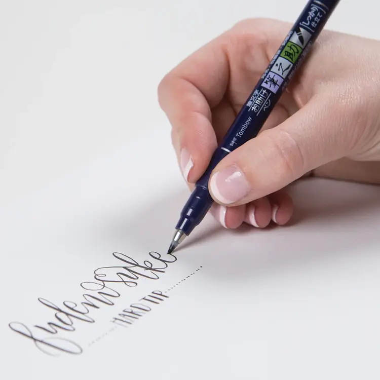 TOMBOW Tombow Fudenosuke Hard Tip Brush Pen