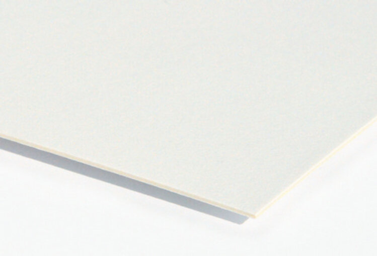 CRESCENT CARDBOARD ILLUSTRATION BOARD COLD PRESS MEDIUM WEIGHT WARM WHITE-20X30