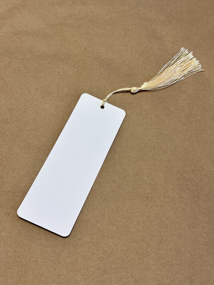 ARTIST CORNER BLANK BOOKMARK WITH TASSEL