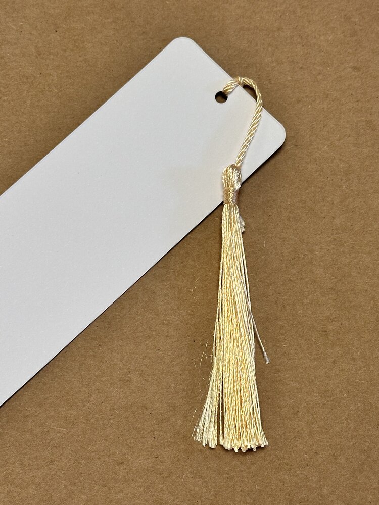ARTIST CORNER BLANK BOOKMARK WITH TASSEL