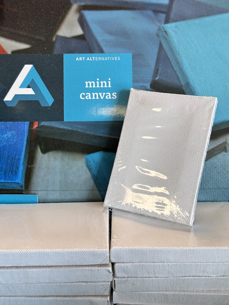 ART ALTERNATIVES MINI CANVAS 2.5X3.5"