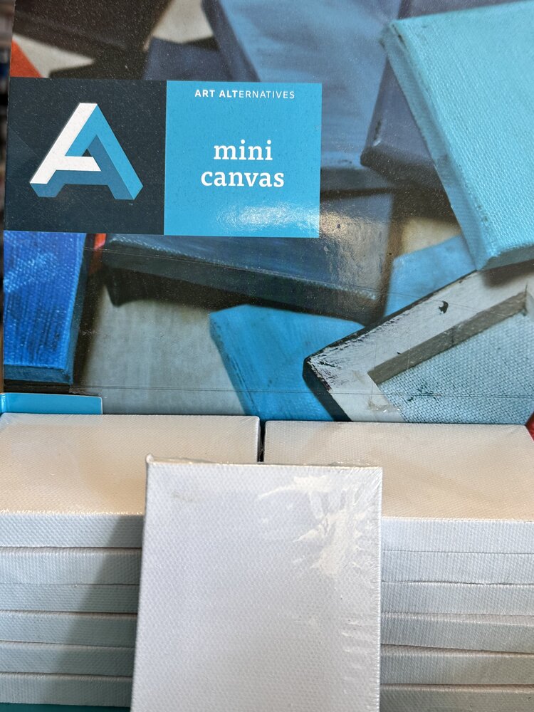 ART ALTERNATIVES MINI CANVAS 2.5X3.5"