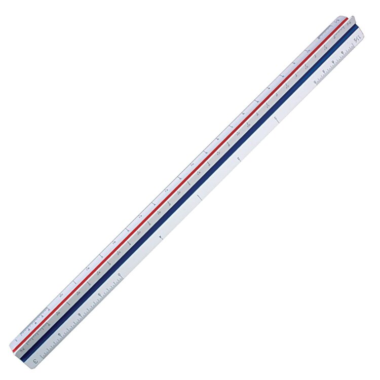 STAEDTLER-MARS LIMITED STAEDTLER Mars 987 18 Architect Metric Triangular Scale Ruler