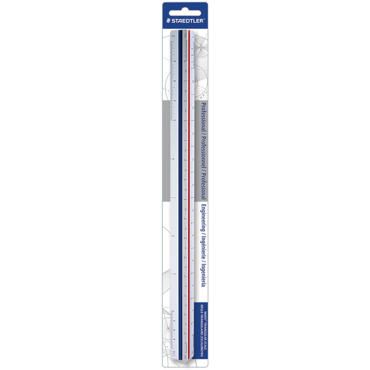 STAEDTLER-MARS LIMITED STAEDTLER Mars 12" Professional Engineer Scale