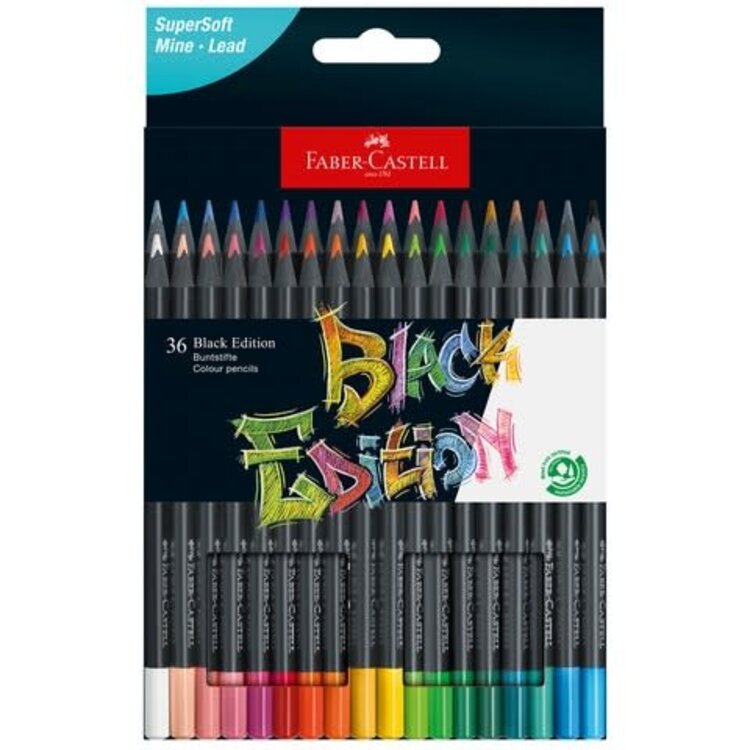 FABER-CASTELL USA Black Edition Colored Pencil Sets