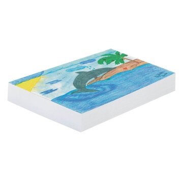 PACON/STRATHMORE Pacon® White Newsprint Paper Ream 18" × 24" – 500 Sheets