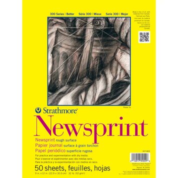 PACON/STRATHMORE 300 Series Newsprint Pads