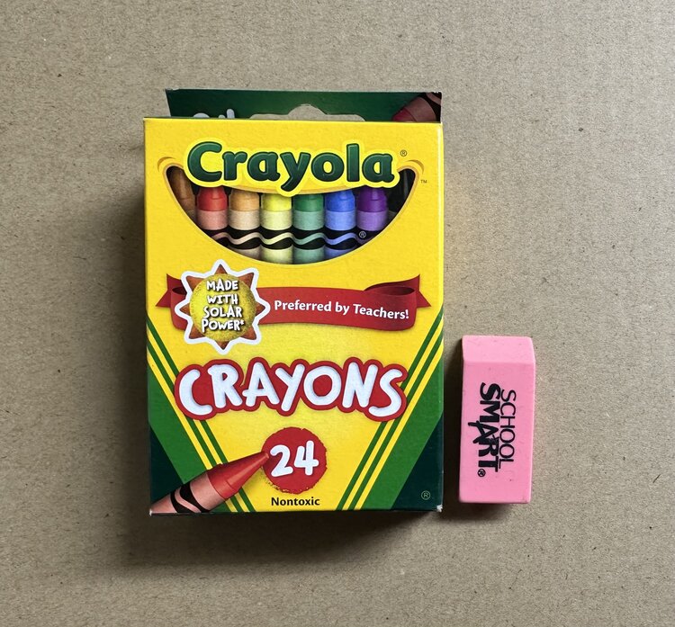 SCHOOL SMART School Smart Small Pink Beveled Block Erasers