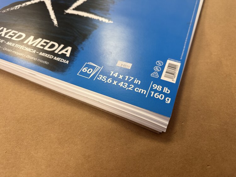 CANSON / PACON PAPERS XL MIX MEDIA WB 14X17-60 SHEETS