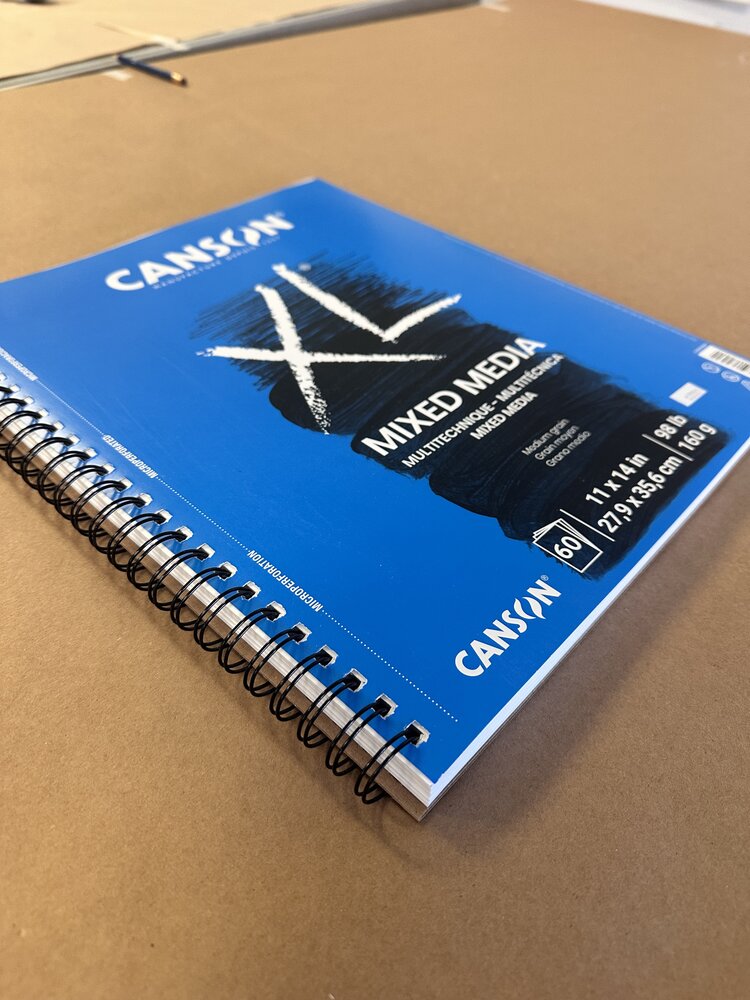 CANSON / PACON PAPERS XL MIX MEDIA WB 11X14- 60 SHEETS