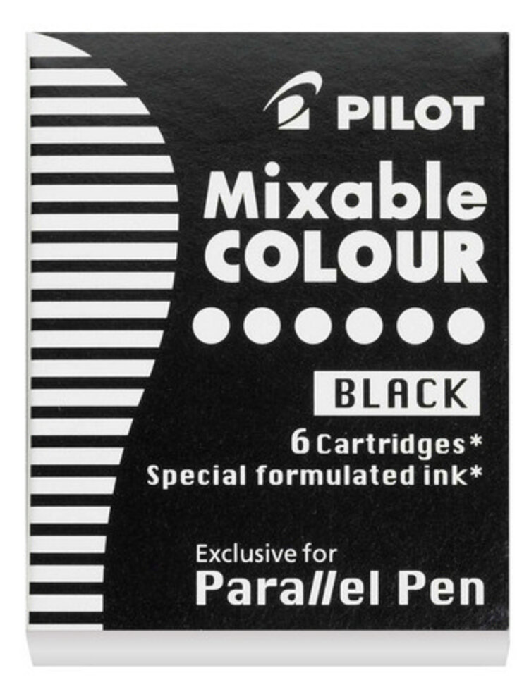 PILOT Pilot Parallel Pen Ink Refills – Mixable Color Ink Sets (6 or 12 Pack)