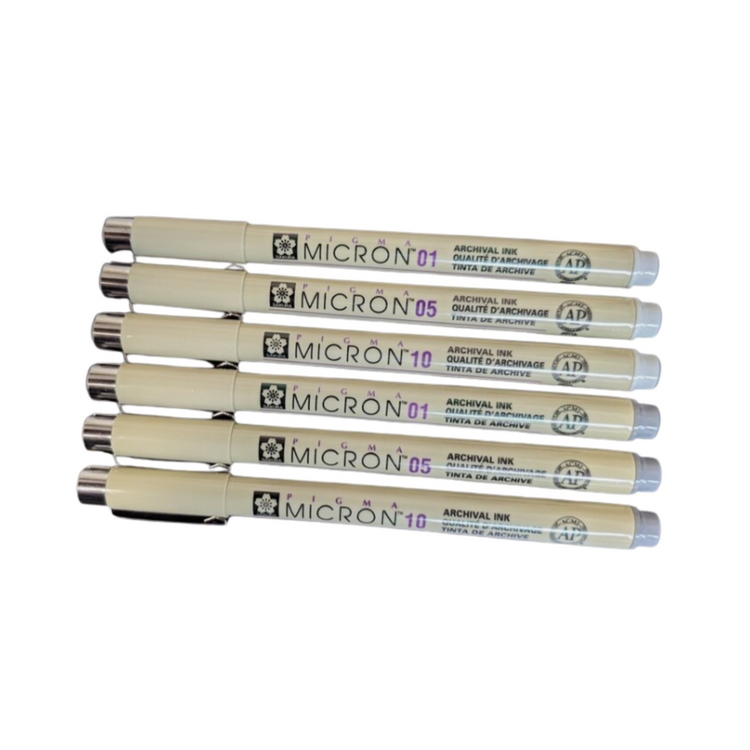 SAKURA OF AMERICA Sakura Pigma® Micron Gray & Cool Gray Pens