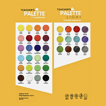 AMACO Teacher's Palette® & Teacher's Palette Light® Glaze – Pint