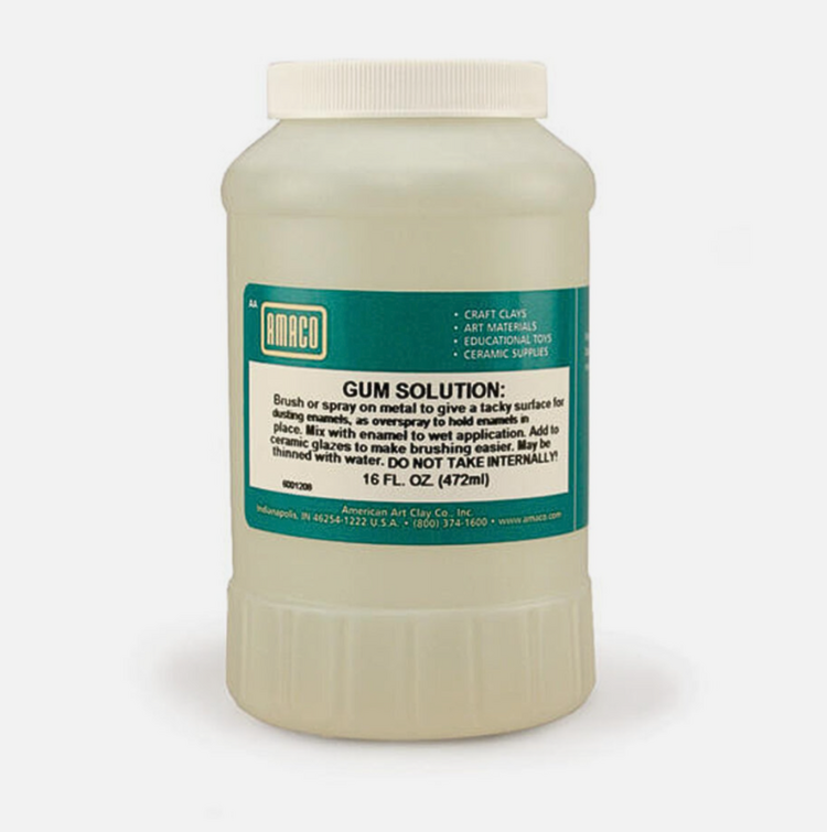 AMACO AMACO® Gum Solution – Glaze Additive for Improved Brushability
