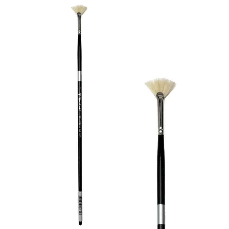 TREKELL Trekell Genuine Hog Bristle Long Handle Brush