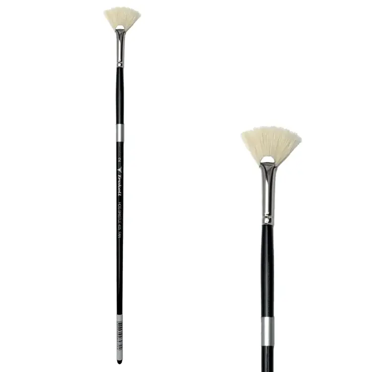 TREKELL Trekell Genuine Hog Bristle Long Handle Brush