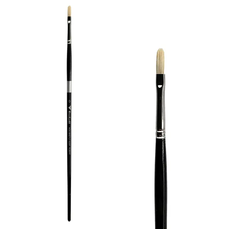 TREKELL Trekell Genuine Hog Bristle Long Handle Brush