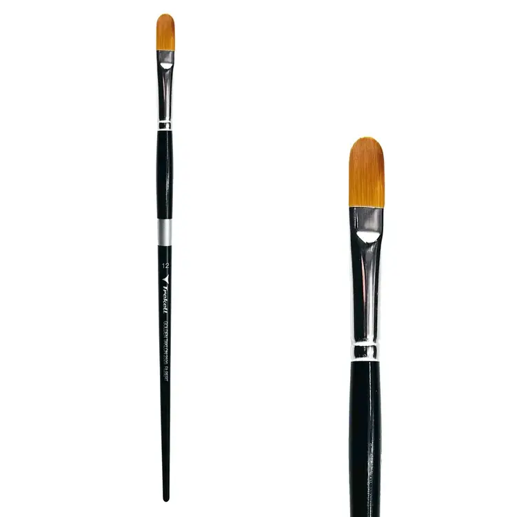 TREKELL Trekell Golden Taklon Long Handle Brushes
