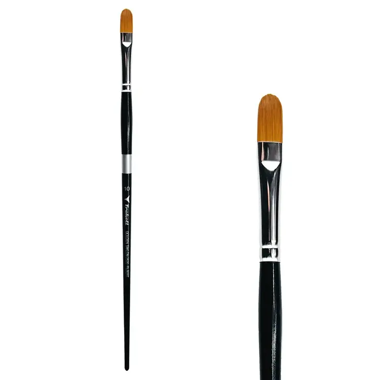 TREKELL Trekell Golden Taklon Long Handle Brushes
