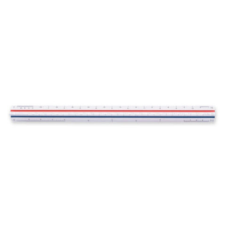 STAEDTLER-MARS LIMITED STAEDTLER Mars 987 18 Architect Metric Triangular Scale Ruler