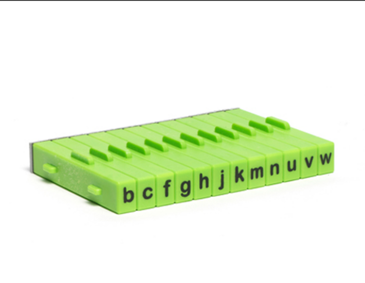 XIEM Xiem Extra Attachable Letter Stamp Set – 12 Piece