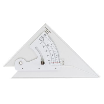 PACIFIC ARC Adjustable Acrylic Triangle with Inking Edge – 8"