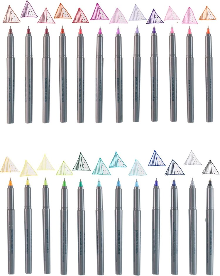 ART ALTERNATIVES Art Alternatives Permanent Markers – Fine & Extra-Fine