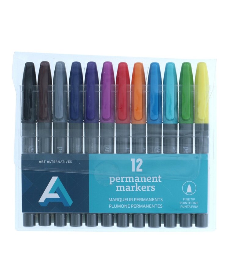 ART ALTERNATIVES Art Alternatives Fine Tip Permanent Marker Sets