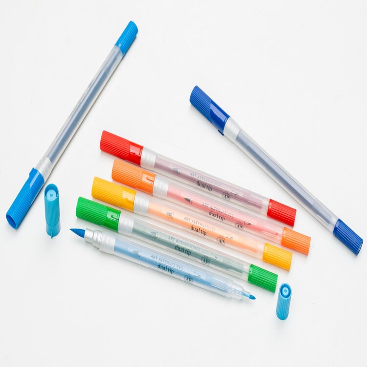 ART ALTERNATIVES AA Dual-Tip Illustration Markers