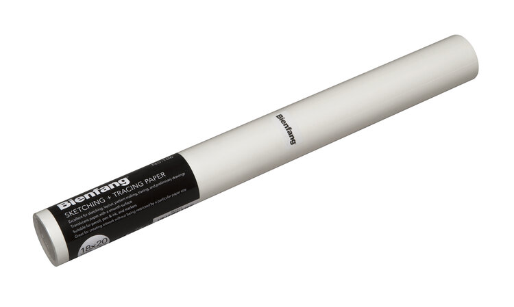 SPEEDBALL ART PRODUCTS Bienfang White Sketching & Tracing Paper Rolls