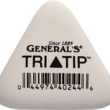 GENERAL PENCIL CO., INC. General's Tri-Tip Eraser
