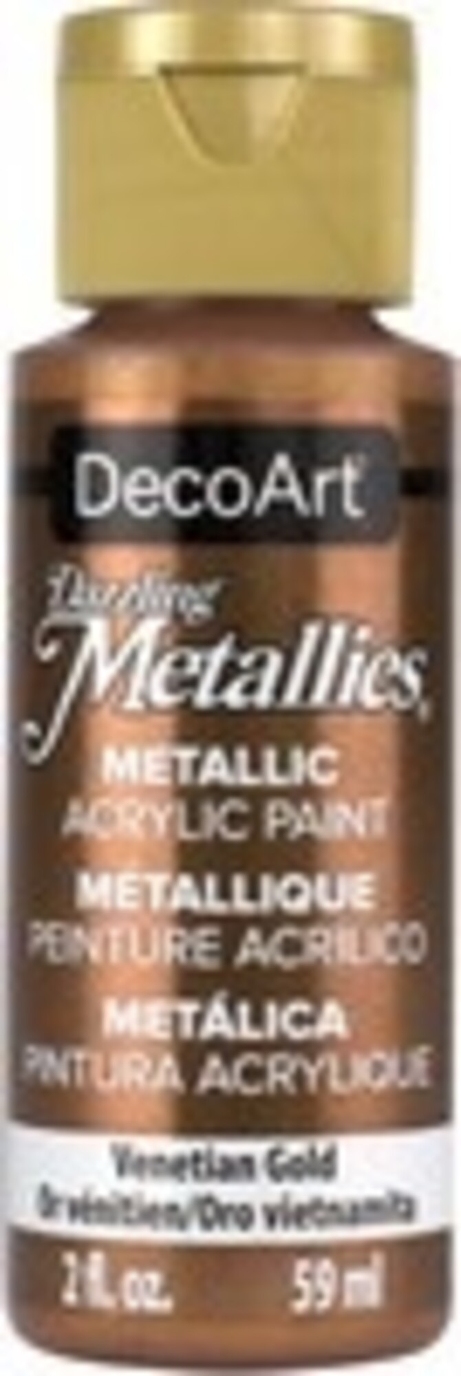 DECO ART AMERICANA ACRYLIC PAINT 2OZ VENETIAN GOLD