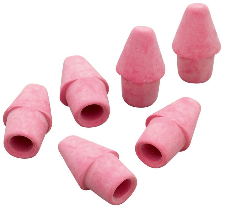 PAPER MATE Paper Mate Arrowhead Pink Pearl Cap Eraser