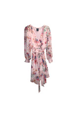 Gabby Skye GABBY SKYE Floral Print Faux Wrap Dress