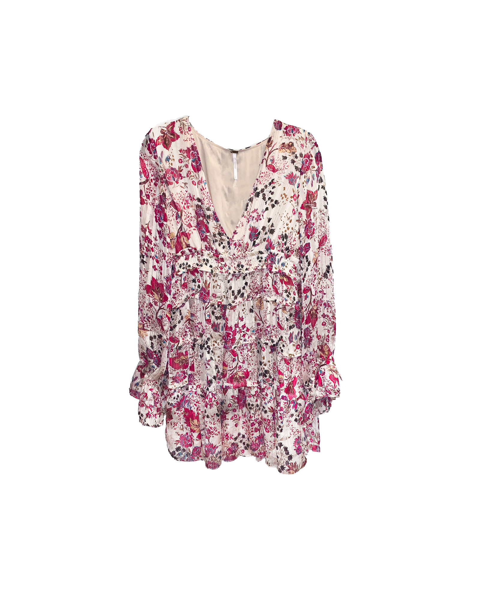 FREE PEOPLE FREE PEOPLE Closer To The Heart Tiered Floral Dress