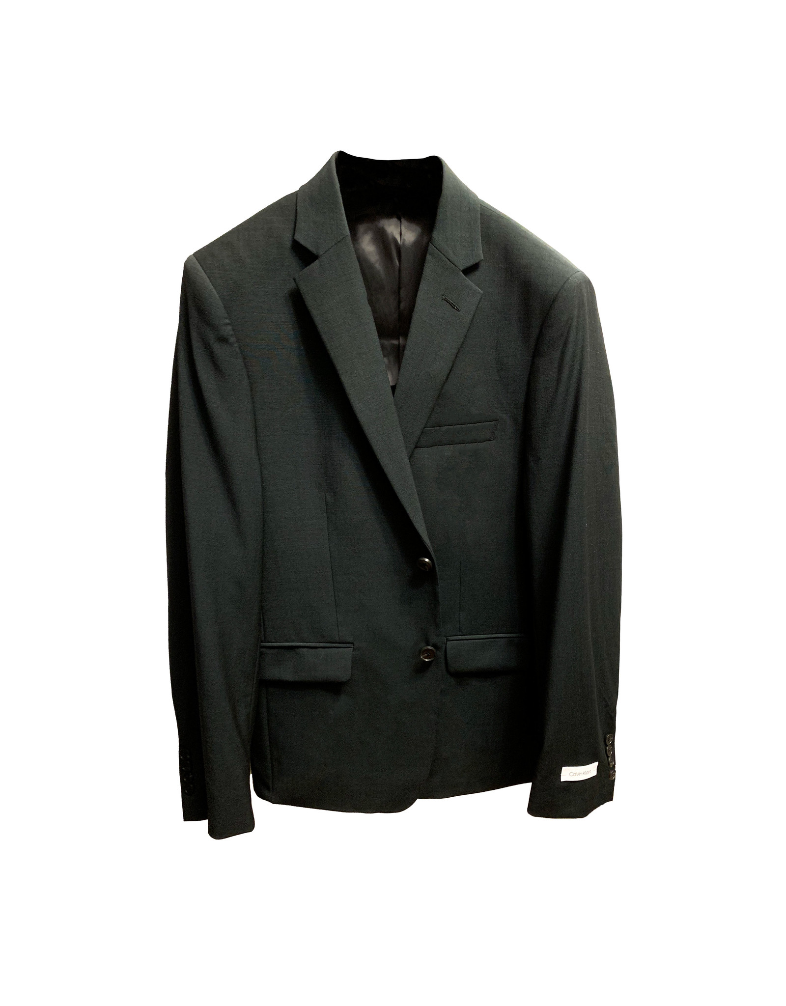 Calvin Klein Calvin Klein Skinny-Fit Notch Lapel Blazer Size: 42R