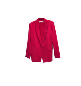 Dex Dex Women's  Sleeve Open Blazer SizeM