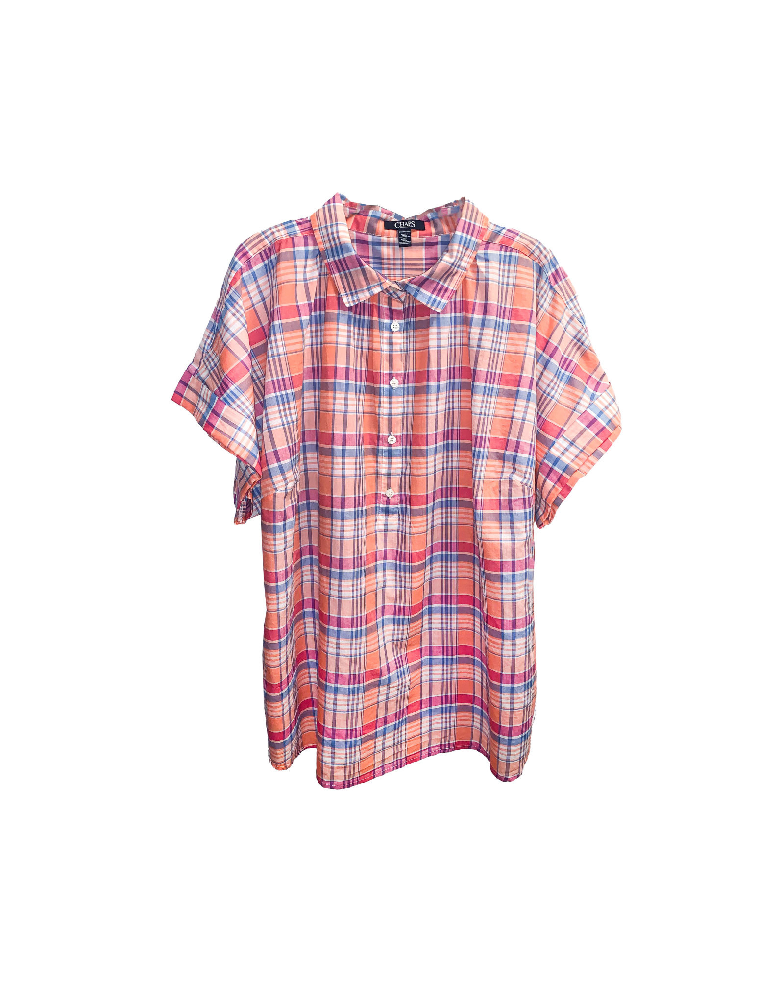 CHAPS Chaps Seymour-Short Sleeve Shirt Size: 2X