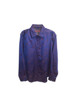 Robert Graham Robert Graham Frenchie Patterned Shirt Size: M