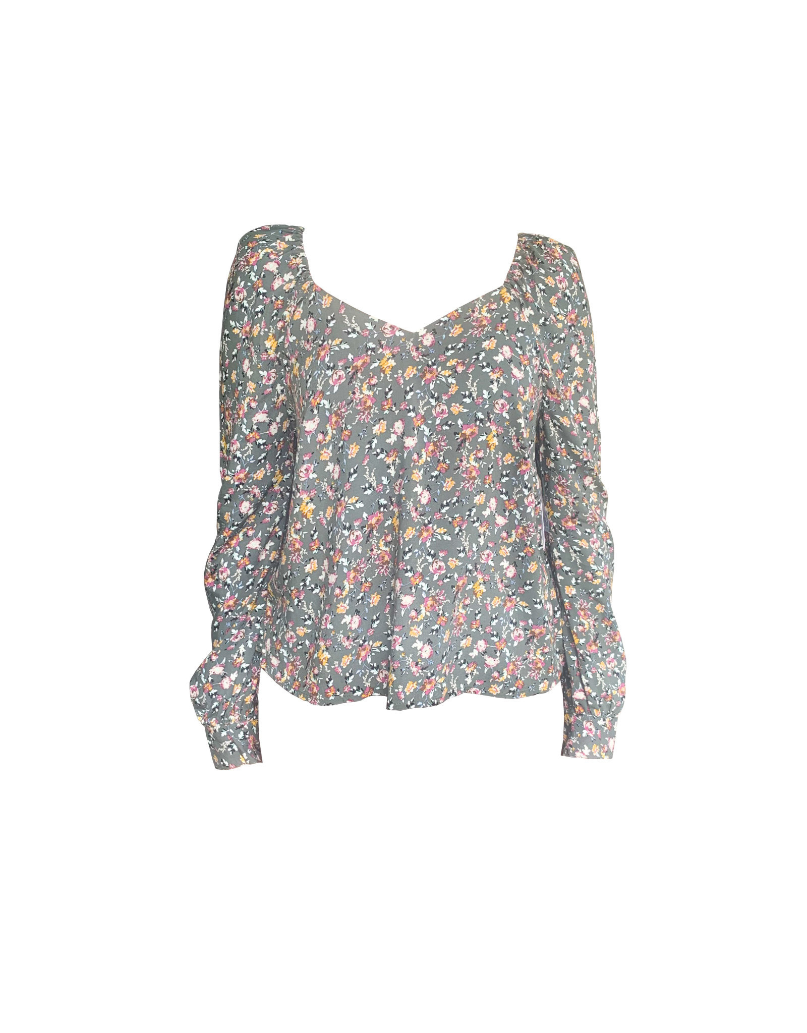 DESIGN LAB Design Lab Floral Print Top Size XS