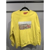 Supreme Supreme Aerial Crewneck yellow (M) - Grail City Shoes and