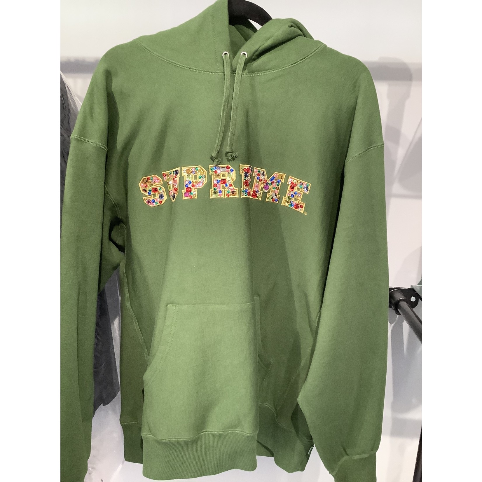 Supreme Jewels Hooded Sweatshirt (FW20) Green - Grail City Shoes and  Clothing