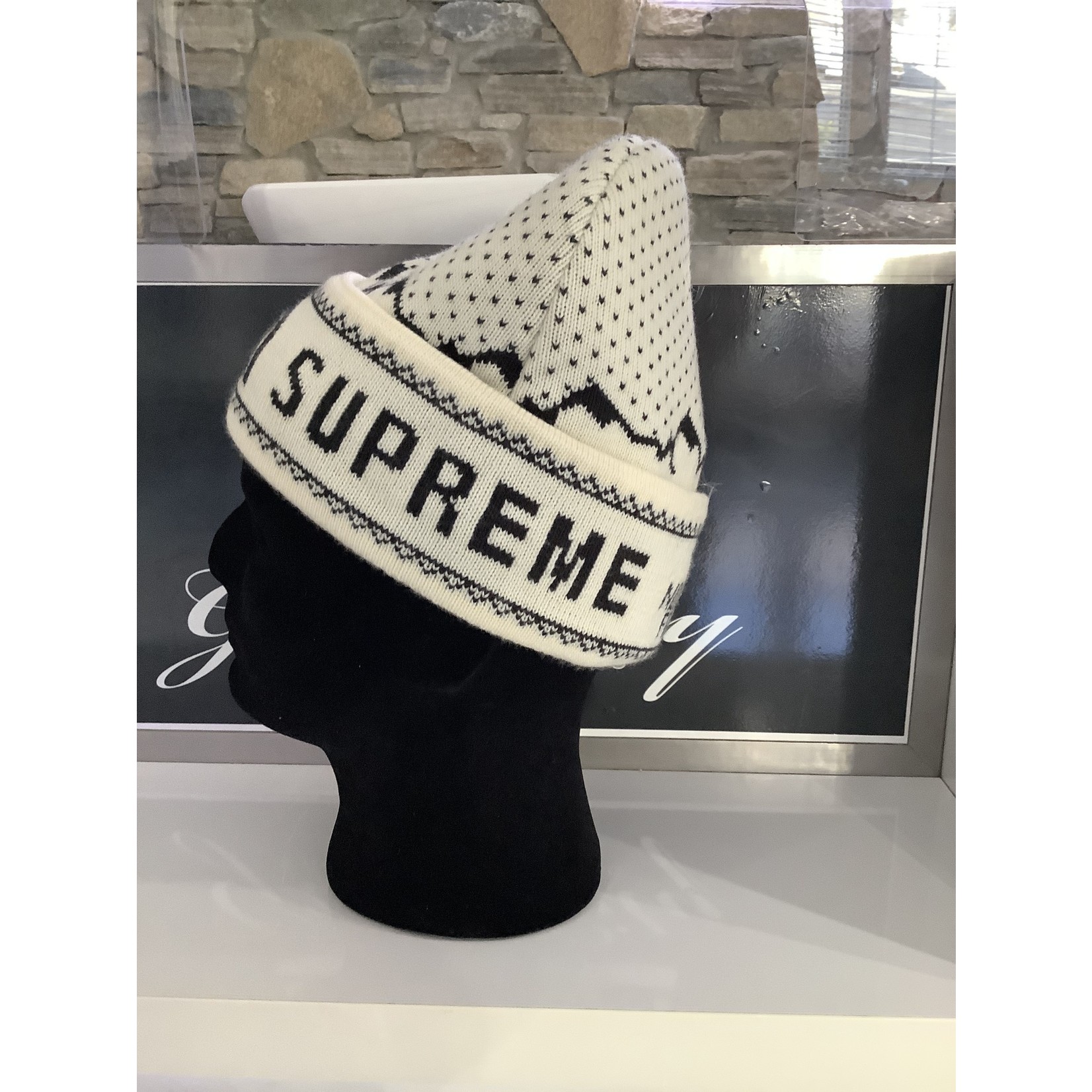 Supreme north face fold clearance beanie