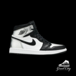 Nike Silver Toe Jordan 1